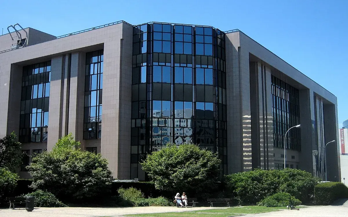 Justus Lipsius-gebouw van de EU-Raad in Brussel